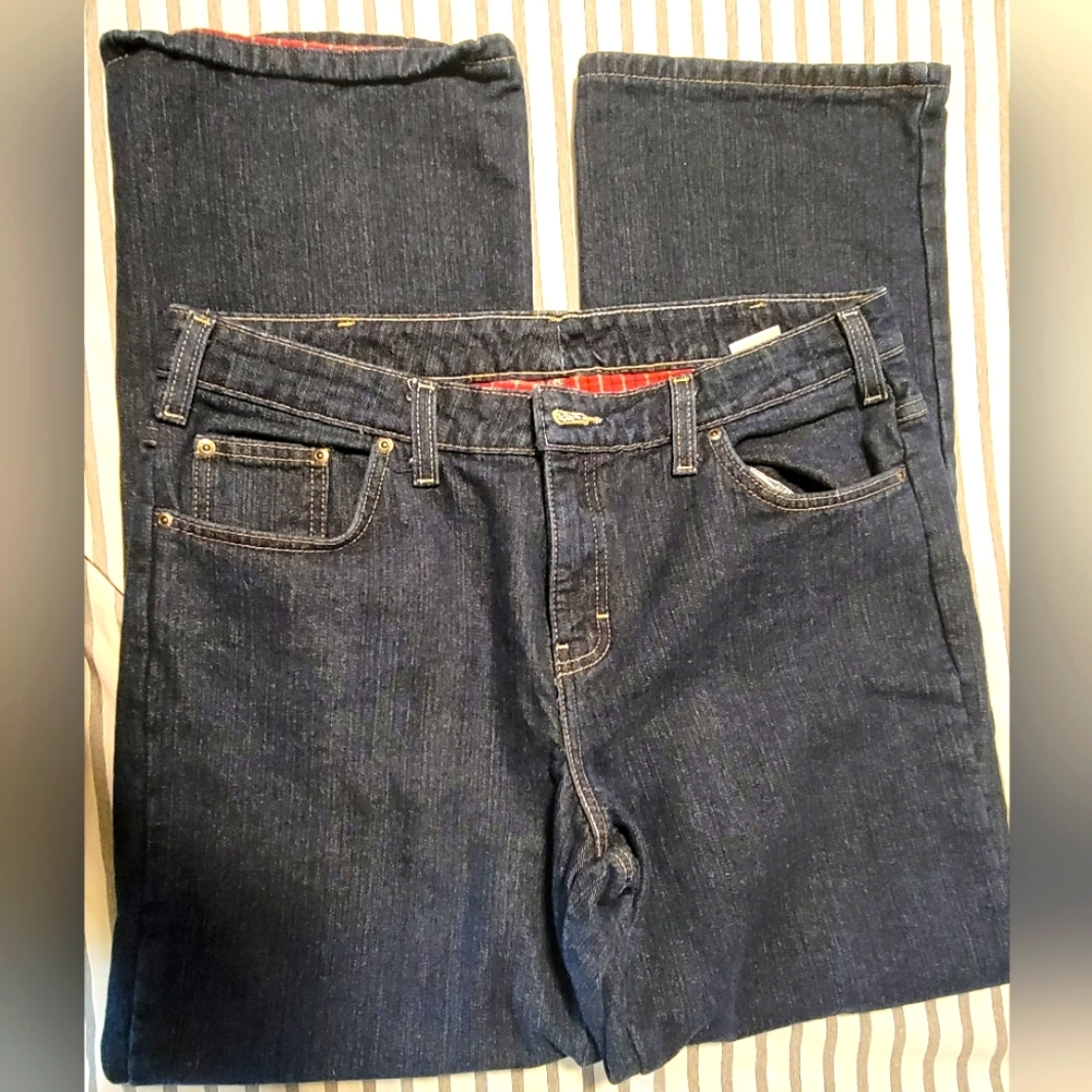 Dickies flannel lined jeans